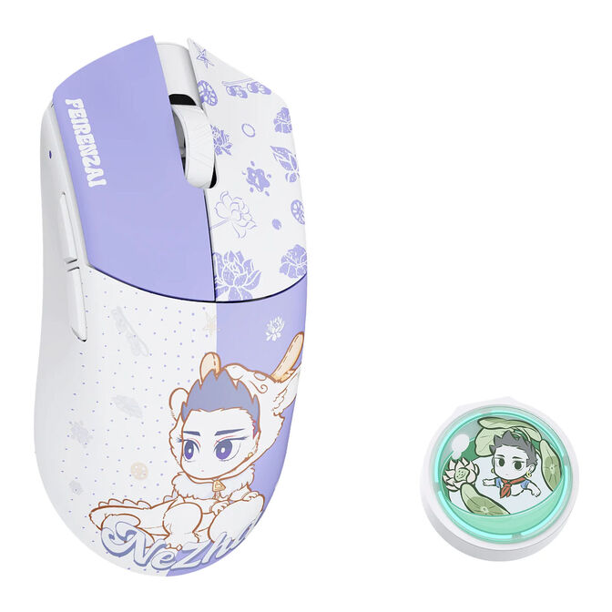 WLMOUSE x FEIRENZAI Beast G Mini wireless gaming mouse, 8,000Hz - purple image number 0