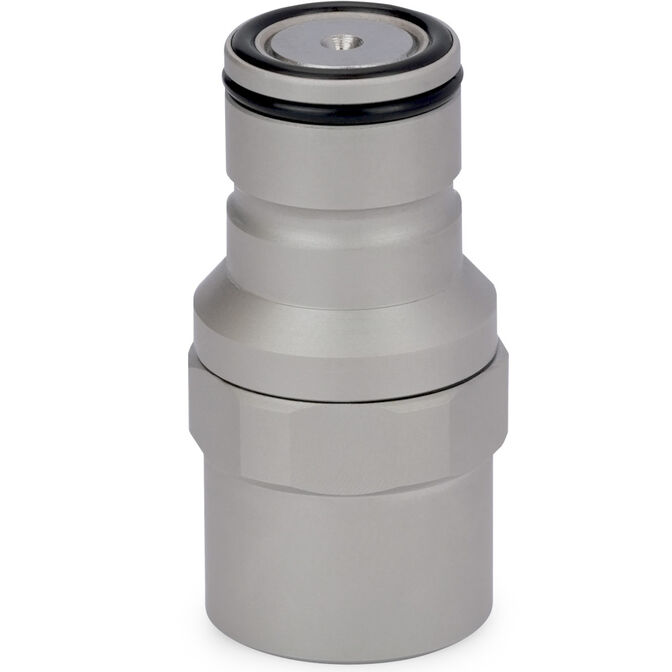 Thermal Grizzly DeltaMate Quick Disconnect Male - F, Matte Nickel image number 0