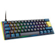 Ducky One 3 Daybreak Mini Gaming Keyboard, RGB LED - MX-Clear image number null