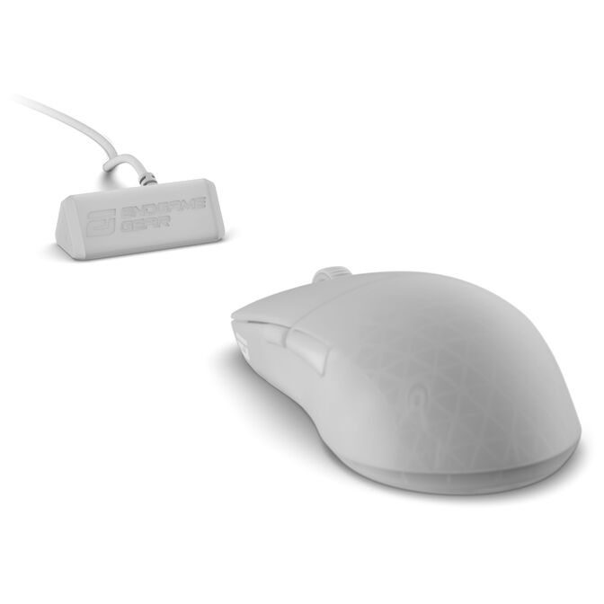 Endgame Gear XM2w 4k v2 Gaming Mouse, 4,000Hz - White Frost image number 4