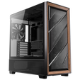 Antec Flux PC Case, Mid Tower, E-ATX, Tempered Glass &ndash; Black image number null