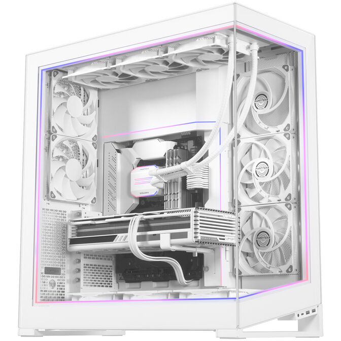 PHANTEKS NV-Series NV9 MK2 PC-Geh&auml;use, EATX, DRGB, Tempered Glass - wei&szlig; + M25 Gen2 PWM D-RGB L&uuml;fter 3er-Pack - Reverse Blade, 140mm, wei&szlig; + DRGB Kit image number 15