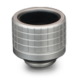 Thermal Grizzly DeltaMate Fitting - HT16, Matt Nickel image number null