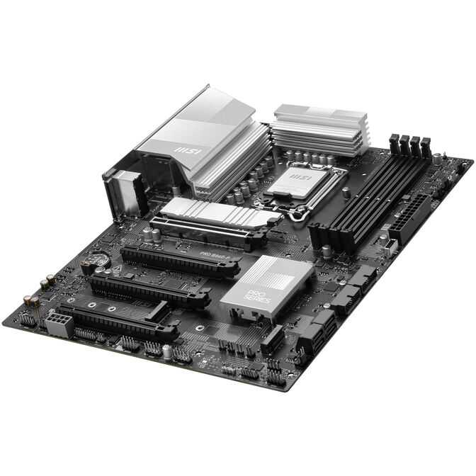 MSI PRO B860-P Mainboard, Sockel LGA 1851, Intel B860, ATX, DDR5 image number 4