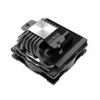Akasa ALUCIA H6L M2 Low-Profile CPU-K&uuml;hler &ndash; 120 mm, schwarz/blau image number null