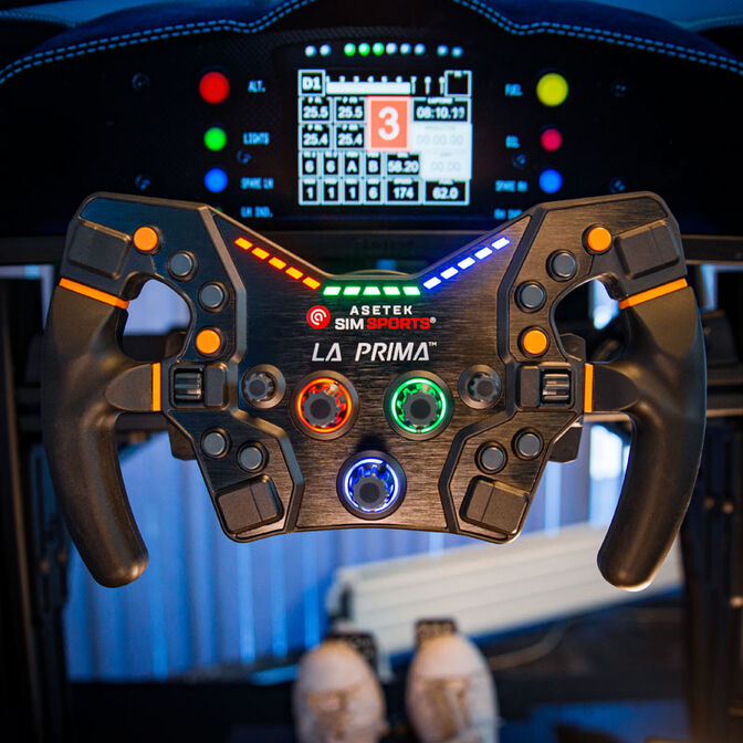 Asetek SimSports La Prima Formula Wheel image number 9