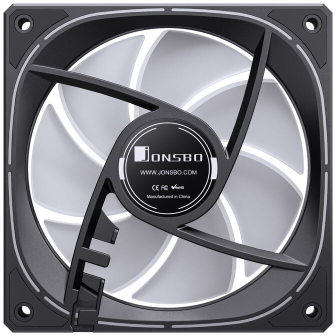 Jonsbo FR-505 ARGB PWM Fan, 120mm - black image number 8