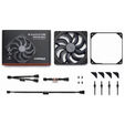 Noctua NF-A14X25 G2 PWM chromax.black L&uuml;fter, LCP - schwarz, 140mm image number null