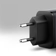 AXAGON ACU-PQ67 GaN Ladeger&auml;t, USB-C Power Delivery 3.0, USB-A Quick Carge 4 - grau image number null