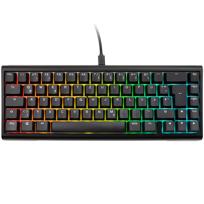 Ducky Tinker 65 Gaming Keyboard, RGB - MX-Blue (ISO-DE) image number 1