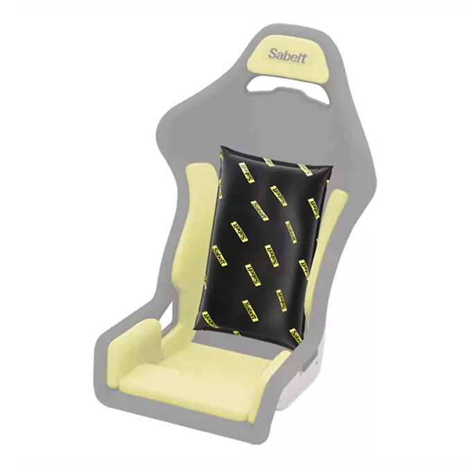 Sabelt Sim Foam Pro Kit Backrest, form-stable back cushion, ergonomic, 40x65 cm - black image number 0