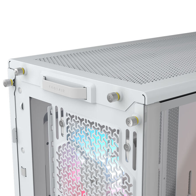 CORSAIR FRAME 4000D LCD RS PC-Geh&auml;use, Midi-Tower, ATX, ARGB, Tempered Glass - wei&szlig; image number 16
