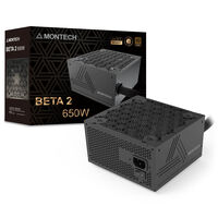 Montech BETA 2 80 PLUS Bronze Netzteil, ATX 3.1 - 650 Watt, schwarz