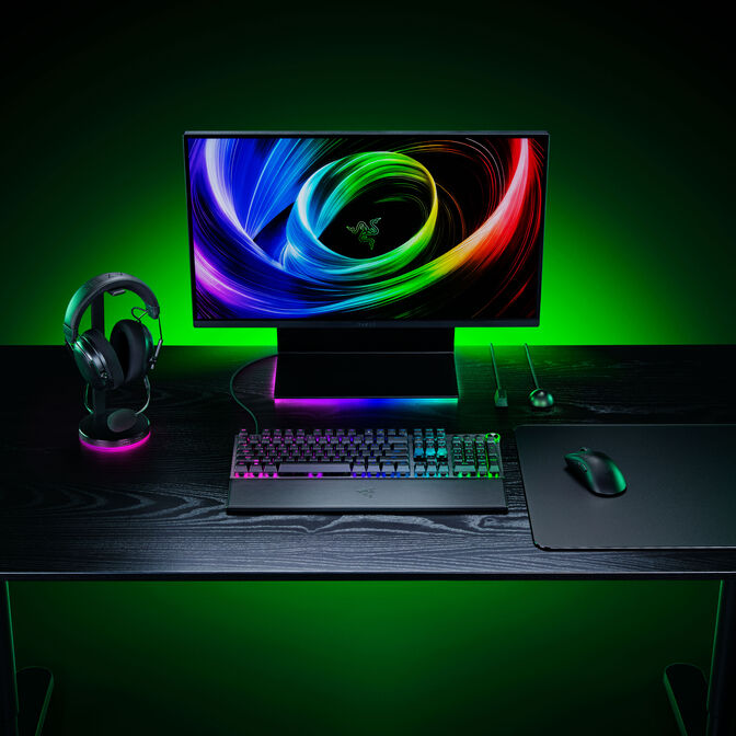 Razer Huntsman V3 Pro 8KHz Gaming-Tastatur, Razer Analog Optical Gen 2 - ISO (DE), schwarz image number 2