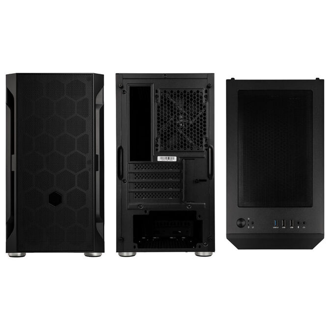 SilverStone Fara H1M Micro-ATX Case - black image number 3