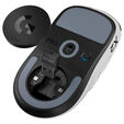 Logitech G Pro X2 Superstrike Lightspeed kabellose Gaming-Maus - schwarz/wei&szlig; image number null