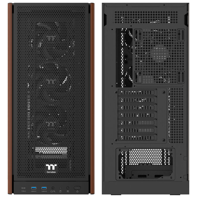 Thermaltake S370 WS PC Case, Mid-Tower, E-ATX, Tempered Glass - black image number 13