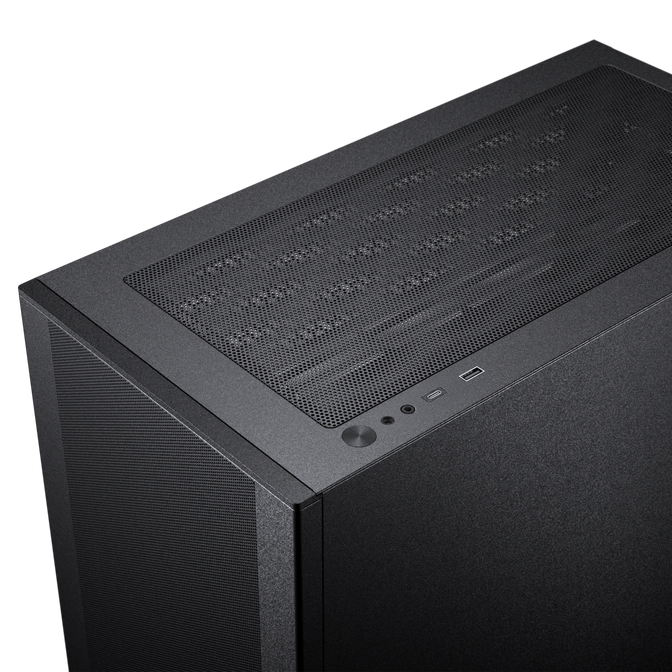 Phanteks XT Pro Ultra PC Case, Mid Tower, E-ATX, Tempered Glass, D-RGB - Black image number 7