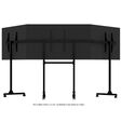 Next Level Racing Free Standing Triple Monitor Stand image number null