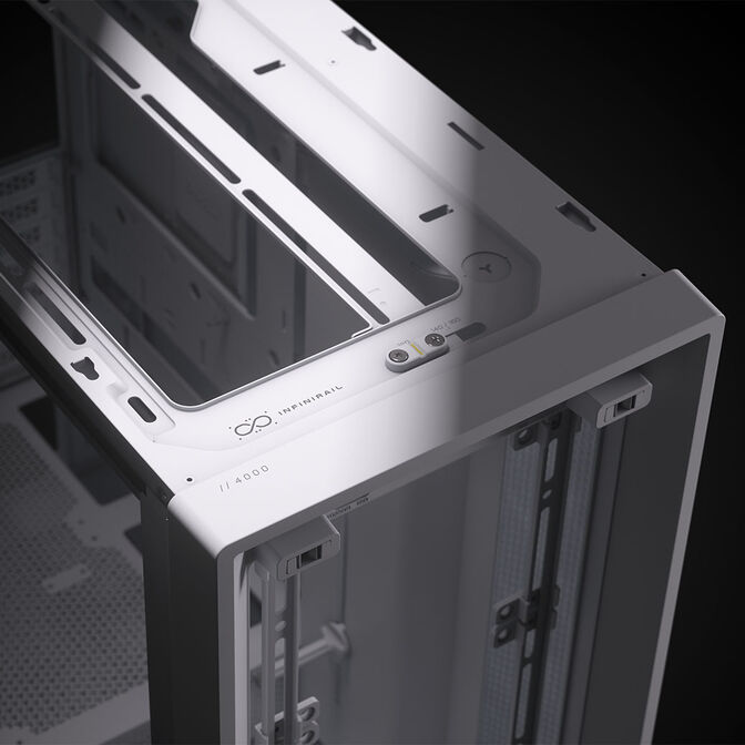Corsair Frame 4000D PC-Geh&auml;use, Midi-Tower, E-ATX, Tempered Glass - wei&szlig; image number 18