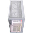 Corsair 2800X RS-R ARGB PC Case, Mini Case, mATX, Tempered Glass - including 3x 120mm Fans, White image number null