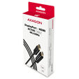 AXAGON RVD-HI14C2 DisplayPort zu HDMI Adapterkabel, 4K/30 Hz, 180 cm lang - schwarz image number null