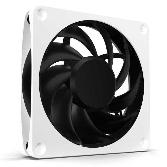 Alphacool Apex Stealth Metall L&uuml;fter 120 mm - wei&szlig; image number 0