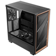 Antec Flux PC Case, Mid Tower, E-ATX, Tempered Glass &ndash; Black image number null