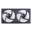 Jonsbo ZB-240 Fan, Reverse Blade, PWM, ARGB - 240mm, black image number null