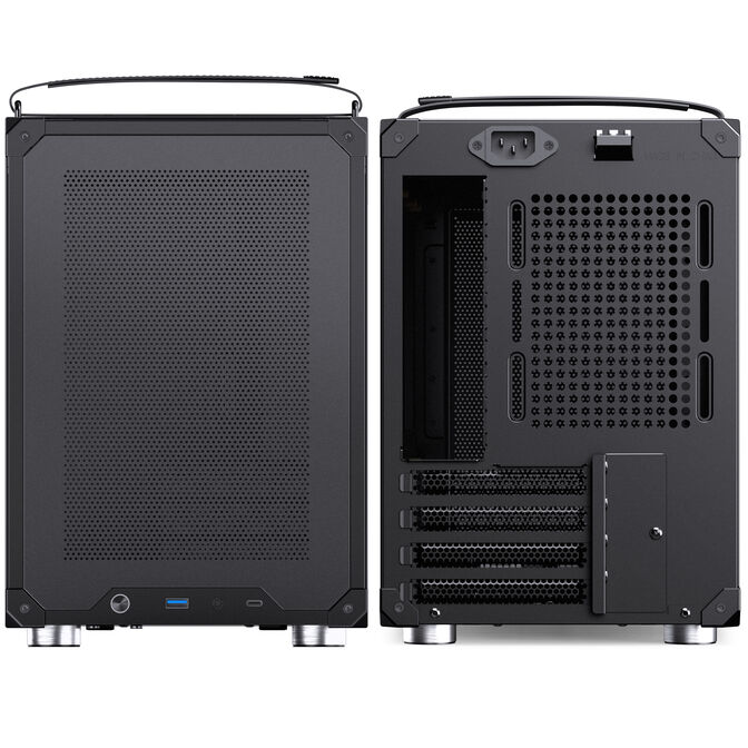 Jonsbo C6 MAX PC-Geh&auml;use, Mini-Geh&auml;use, Micro-ATX, Tempered Glass - schwarz image number 18