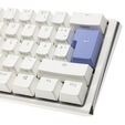 Ducky One 3 Classic Pure White Mini Gaming Keyboard, RGB LED - MX-Clear image number null