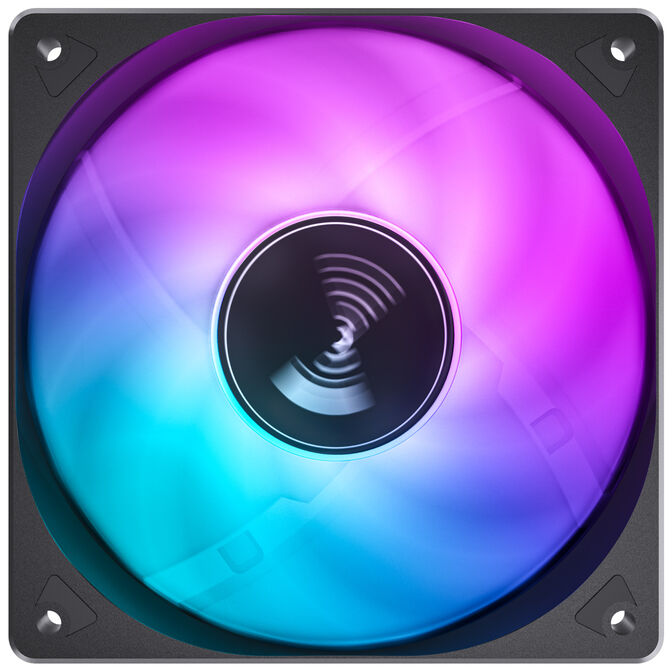 Jonsbo SL-120C RGB L&uuml;fter, 120mm - schwarz image number 1