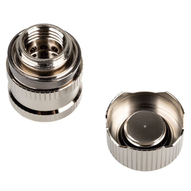 EK Water Blocks EK-Quantum Torque Drain Valve - Nickel image number 2