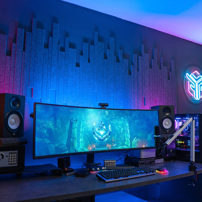 Streamplify ACOUSTIC PANEL - 9er-Pack, grau image number 5