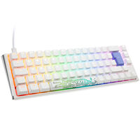 Ducky One 3 Classic Pure White SF Gaming Keyboard, RGB LED - MX-Brown