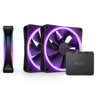 NZXT F120 RGB DUO, PWM, 120mm, 3er Pack - schwarz