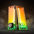 EK Water Blocks EK-Quantum Kinetic3 FLT D5 PWM Ausgleichsbeh&auml;lter-Pumpen-Kombination - 360mm, D-RGB, Acryl image number null