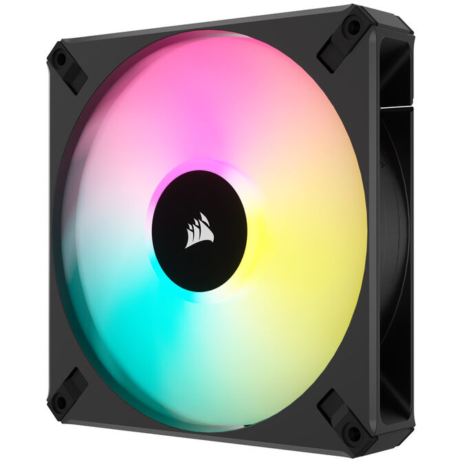 Corsair AF Elite Series RGB PWM L&uuml;fter 2er Pack inkl. RGB-Controller - 140mm, schwarz image number 2