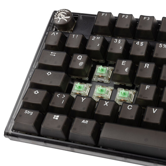 Ducky One 3 Aura Black TKL Gaming Tastatur, RGB LED - Gateron Baby Kangaroo image number 4