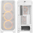 Fractal Design Meshify 3 XL RGB TG PC Case, Full Tower, E-ATX, Tempered Glass - White image number null