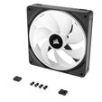 Corsair iCUE LINK QX140 RGB Series, PWM Fan - 140mm, black image number null