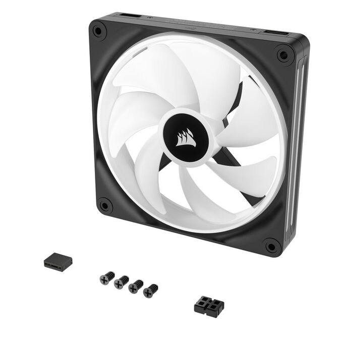 Corsair iCUE LINK QX140 RGB Series, PWM Fan - 140mm, black image number 9