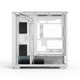 Fractal Design Epoch XL White RGB TG Clear Tint PC Case, Mid Tower, E-ATX, ARGB, Tempered Glass &ndash; white image number null