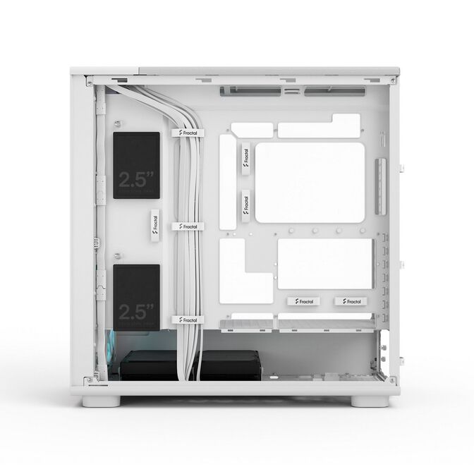 Fractal Design Epoch XL White RGB TG Clear Tint PC Case, Mid Tower, E-ATX, ARGB, Tempered Glass &ndash; white image number 9