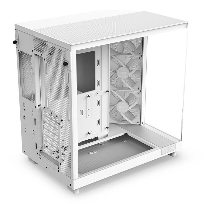 NZXT H6 Flow RGB Mid-Tower - White image number 5