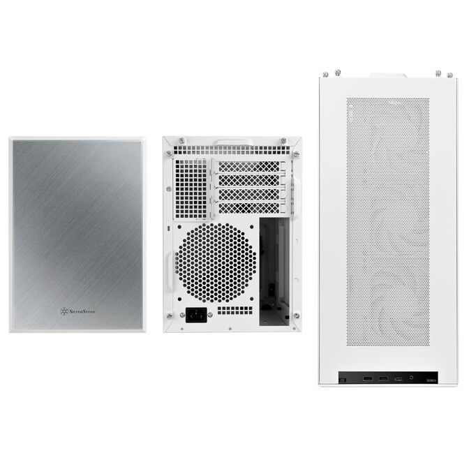 SilverStone SST-SG17W Micro-ATX / Mini ITX Case - white image number 2