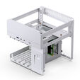 Jonsbo N2 Mini-ITX NAS Geh&auml;use - wei&szlig; image number null