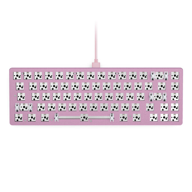 Glorious GMMK 2 Compact Tastatur - Barebone, ANSI-Layout, pink image number 1