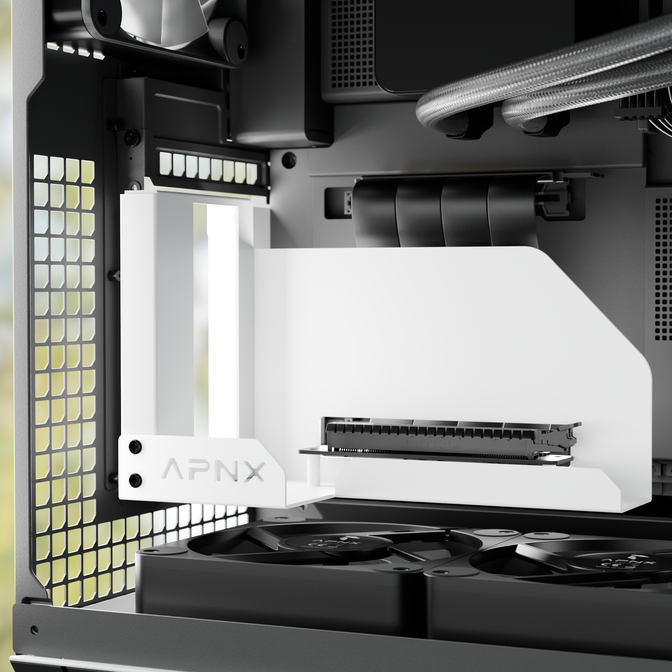 APNX Vertikale GPU Halterung Kit 2 - wei&szlig; image number 4