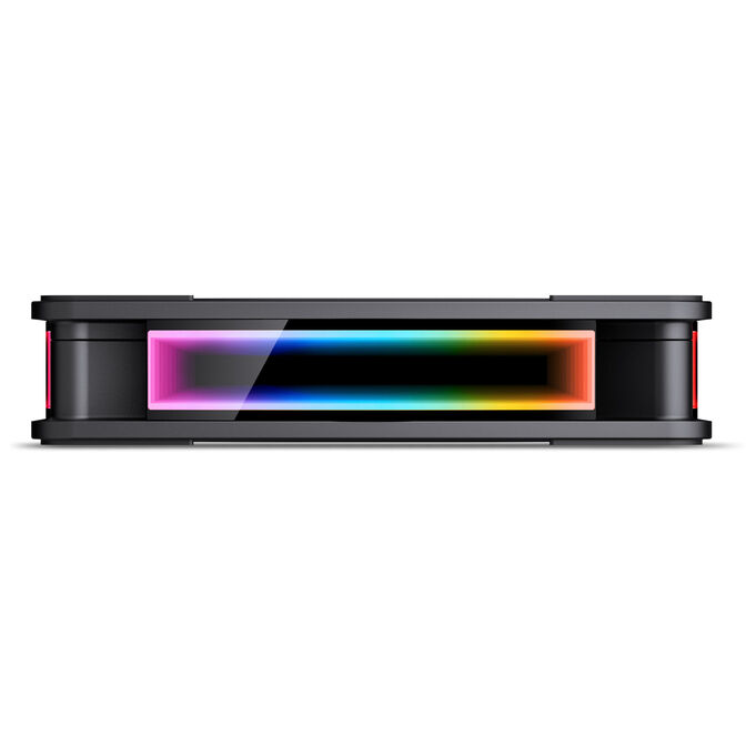 Jonsbo FR-606B 120 PWM-L&uuml;fter, RGB - 120mm, schwarz image number 8